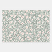 Hippie Boho Floral Inpakpapier Vel (Voorkant 2)