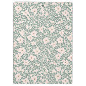 Hippie Boho Floral Klembord (Achterkant)