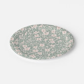 Hippie Boho Floral Papieren Bordje (Gekanteld)