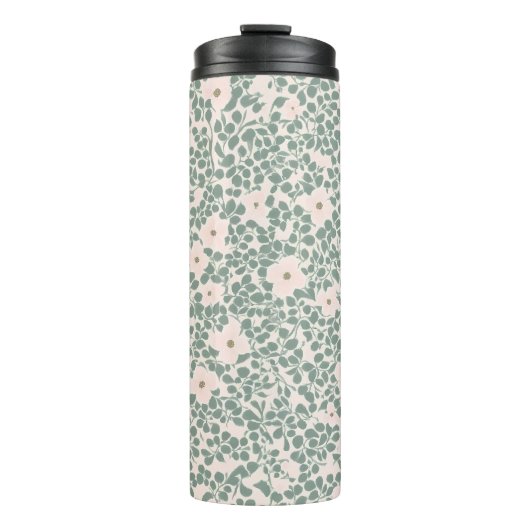 Hippie Boho Floral Thermosbeker (Voorkant)