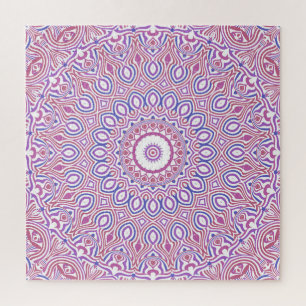 Hippie Boho Funky Groovy Boheemse Kaleidoscoop Legpuzzel
