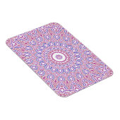 Hippie Boho Funky Groovy Bohemian Kaleidoscoop Magneet (Rechterzijde)