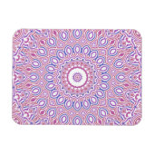 Hippie Boho Funky Groovy Bohemian Kaleidoscoop Magneet (Horizontaal)