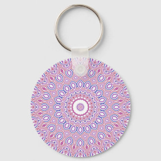 Hippie Boho Funky Groovy Bohemian Kaleidoscoop Sleutelhanger