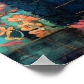 Hippie Boho-Poster Poster (Hoek)