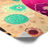 Hippie Boho-Poster Poster (Hoek)