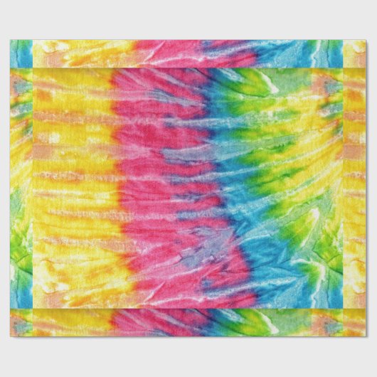 Hippie Boho Stropdas-Dye Cadeaupapier (Vlak)