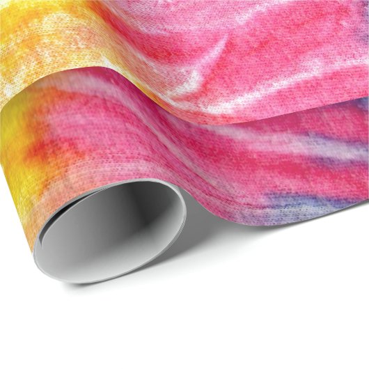 Hippie Boho Stropdas-Dye Cadeaupapier (Rol Hoek)