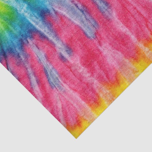 Hippie Boho Stropdas-Dye Tissuepapier (Detail)