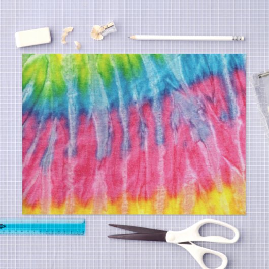 Hippie Boho Stropdas-Dye Tissuepapier (Craft)