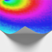  Hippie Boho Tie Dye Psychedelic Twirl Cadeaupapier (Hoek)