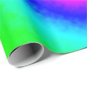 Hippie Boho Tie Dye Psychedelic Twirl Cadeaupapier (Rol Hoek)