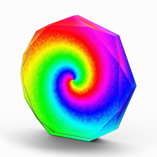  Hippie Boho Tie Dye Psychedelic Twirl Fotoblokken (Rechts)