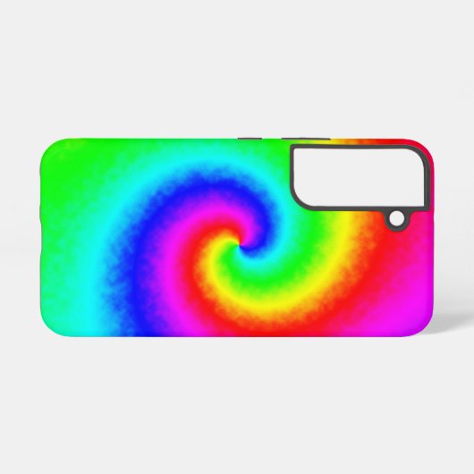  Hippie Boho Tie Dye Psychedelic Twirl Samsung Galaxy Hoesje (Achterkant horizontaal)
