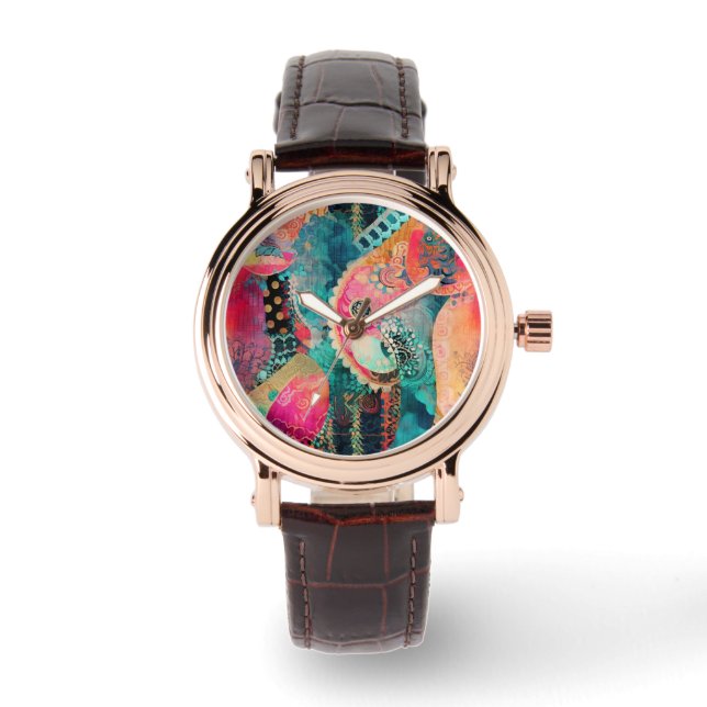 Hippie Boho Watch Horloge (Voorkant)