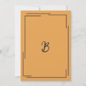 Hippie Boho Waterverf Bloemen Vrijgezellenfeest Kaart (Achterkant)