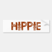 Hippie Bumpersticker (Voorkant)