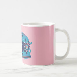 Hippie Bus  325 ml  Klassieke Witte Mok
