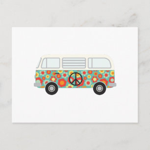Hippie Bus Briefkaart