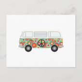 Hippie Bus Briefkaart (Voorkant)