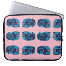 Hippie Bus Laptop Hoes