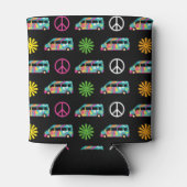 Hippie Bus Peace Sign 70 Blikjeskoeler (Achterkant)