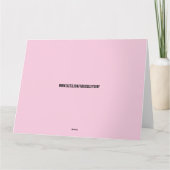 HIPPIE BUS VAN FUNNY GREETING BIRTHDAY KAART (Achterkant)