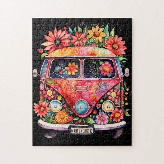 Hippie Busje Legpuzzel (Verticaal)