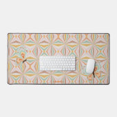 Hippie Butterfly Psychedelic jaren 60 70 Roze n Si Bureaumat (Keyboard & Muis)