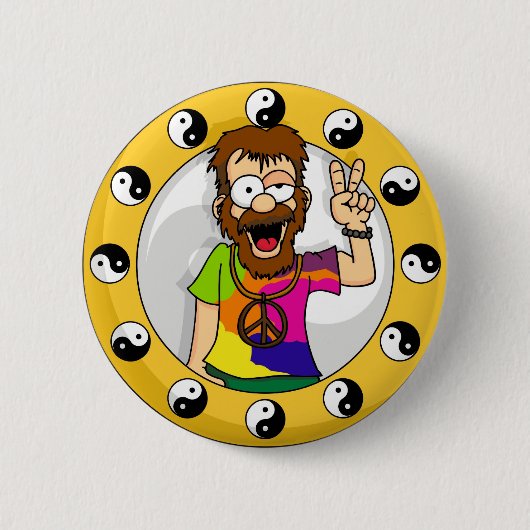 Hippie Button (Voorkant)