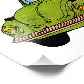 Hippie Car Drawing, Kodak Professional Print Foto Afdruk (Hoek)