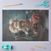 Hippie Chic Cat Decoupage Tissuepapier (Craft)