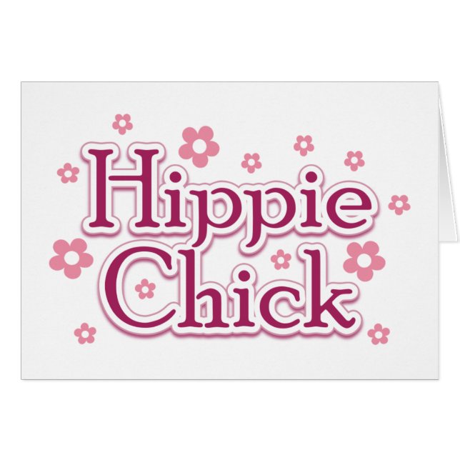 Hippie Chick (Voorkant Horizontaal)