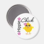 Hippie Chick 5 Magneet (Voorkant / Achterkant)