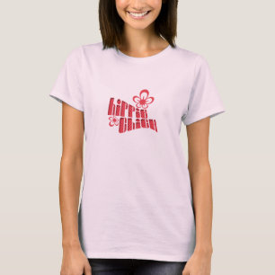 Hippie Chick Baby Doll T-shirt