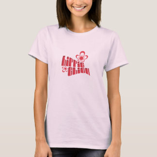 Hippie Chick Baby Doll T-shirt