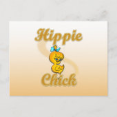 Hippie Chick Briefkaart (Voorkant)