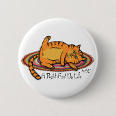 Hippie Chick Button (Voorkant)