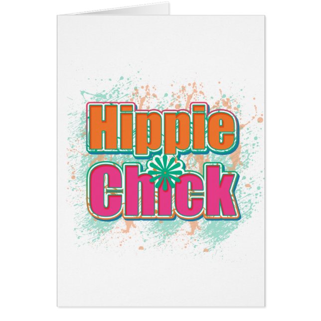 Hippie Chick Paint Splash (Voorkant)