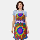 HIPPIE CHICK TIE DYE KITCHEN SCHORT (Gedragen)