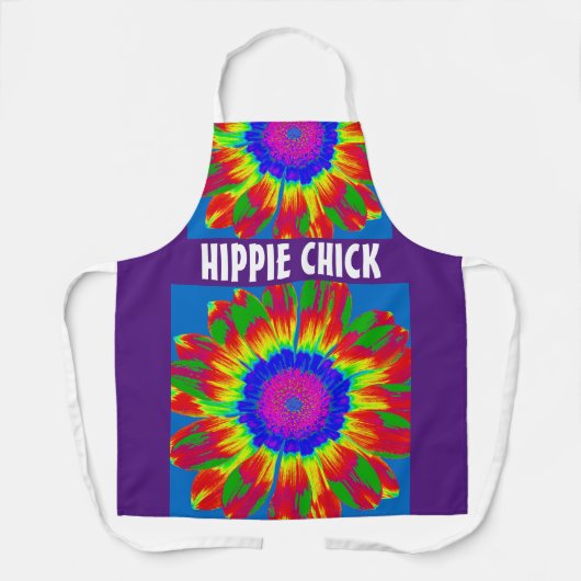 HIPPIE CHICK TIE DYE KITCHEN SCHORT (Voorkant)