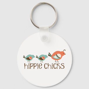 Hippie Chicken Sleutelhanger