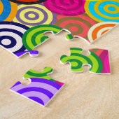 Hippie Circles Puzzle Legpuzzel (Zijkant)