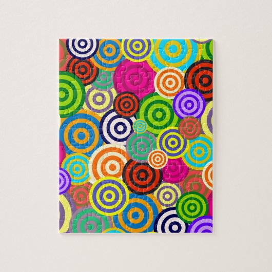 Hippie Circles Puzzle Legpuzzel (Verticaal)