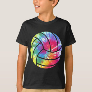Hippie Colorful van de volleybalspeler T-shirt