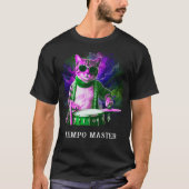 *~* HIPPIE Cool Cat DRUMMER AP91 Percussionist T-shirt (Voorkant)