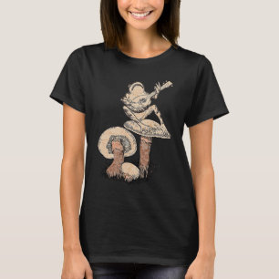 Hippie Cottcore van paddenstoel String G T-shirt
