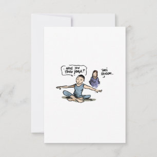 'Hippie-cratic' Funny Cancer Kaart