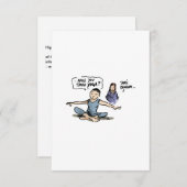 'Hippie-cratic' Funny Cancer Kaart (Voorkant / Achterkant)