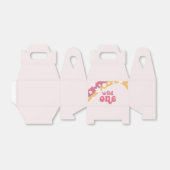 Hippie Daisy boho Wild One Rainbow Bedankdoosjes (Uitgevouwen)